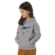 Kids eco hoodie Giraffe - www.leggybuddy.com