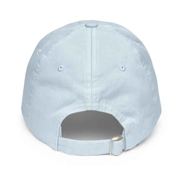 LOVE Pastel baseball hat - BLUE - www.leggybuddy.com