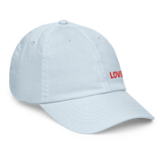 LOVE Pastel baseball hat - BLUE - www.leggybuddy.com