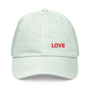 LOVE Pastel baseball hat - BLUE - www.leggybuddy.com