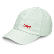 LOVE Pastel baseball hat - BLUE - www.leggybuddy.com