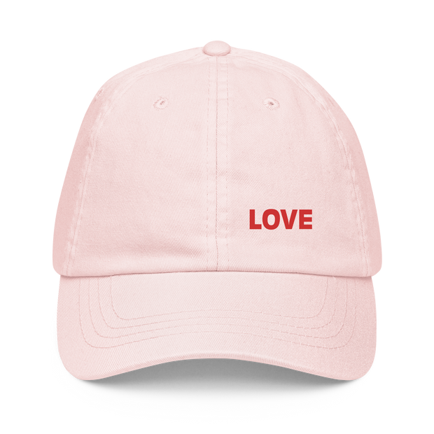 LOVE Pastel baseball hat - MINT - www.leggybuddy.com