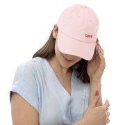 LOVE Pastel baseball hat - YELLOW - www.leggybuddy.com