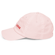 LOVE Pastel baseball hat - ROSA - www.leggybuddy.com