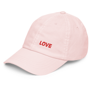 LOVE Pastel baseball hat - ROSA - www.leggybuddy.com