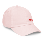 LOVE Pastel baseball hat - ROSA - www.leggybuddy.com