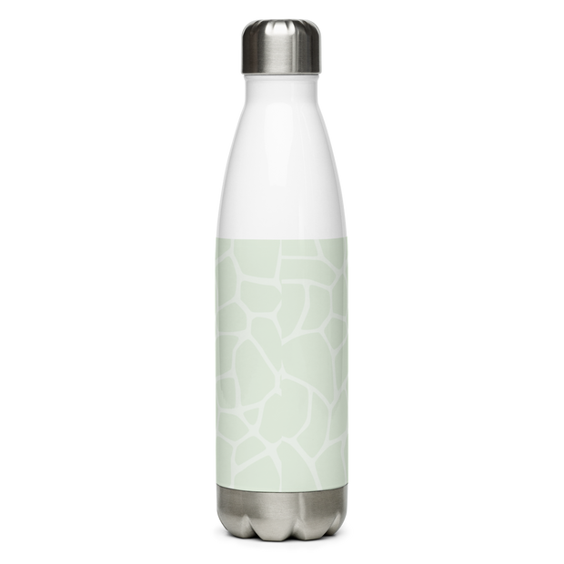 Giraffe Mint - Stainless Steel Water Bottle - www.leggybuddy.com