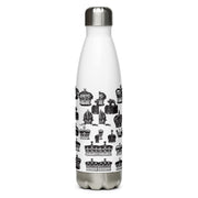 Crowns - Stainless Steel Water Bottle - www.leggybuddy.com