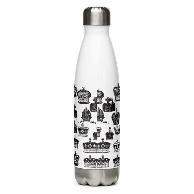 Crowns - Stainless Steel Water Bottle - www.leggybuddy.com