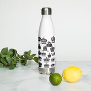 Crowns - Stainless Steel Water Bottle - www.leggybuddy.com