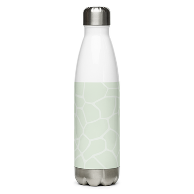 Giraffe Mint - Stainless Steel Water Bottle - www.leggybuddy.com