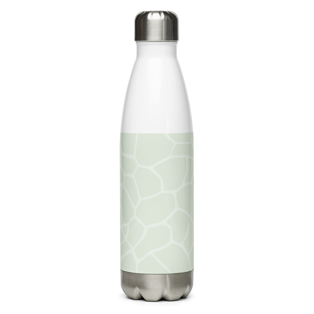 Giraffe Mint - Stainless Steel Water Bottle - www.leggybuddy.com