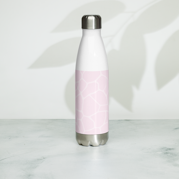 Giraffe Rosa - Stainless Steel Water Bottle - www.leggybuddy.com