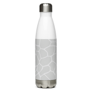 Giraffe Grey - Stainless Steel Water Bottle - www.leggybuddy.com