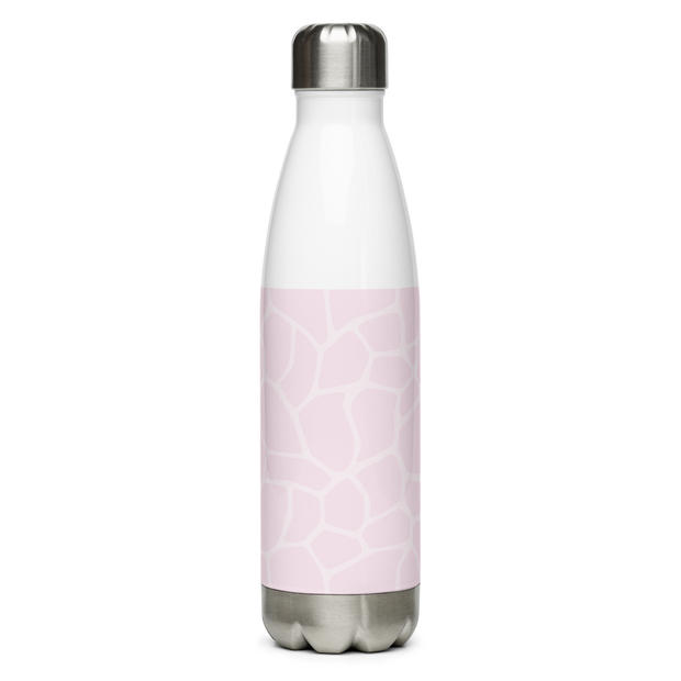 Giraffe Rosa - Stainless Steel Water Bottle - www.leggybuddy.com