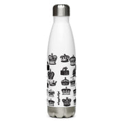 Crowns - Stainless Steel Water Bottle - www.leggybuddy.com