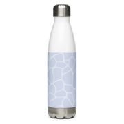 Giraffe Blue - Stainless Steel Water Bottle - www.leggybuddy.com