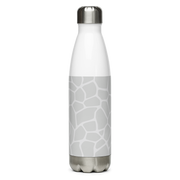 Giraffe Grey - Stainless Steel Water Bottle - www.leggybuddy.com