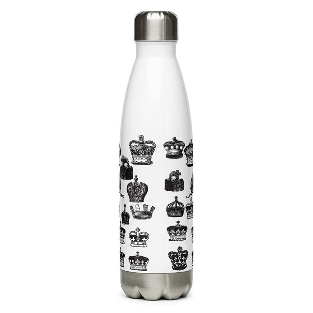 Crowns - Stainless Steel Water Bottle - www.leggybuddy.com