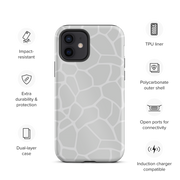 Tough iPhone case - grey - www.leggybuddy.com