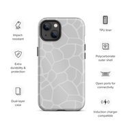 Tough iPhone case - grey - www.leggybuddy.com