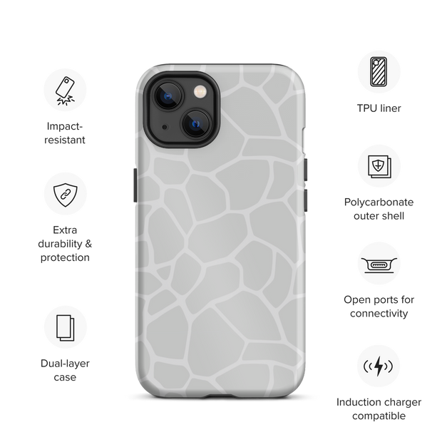 Tough iPhone case - grey - www.leggybuddy.com