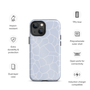 Tough iPhone case - blue - www.leggybuddy.com