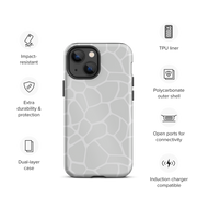 Tough iPhone case - grey - www.leggybuddy.com