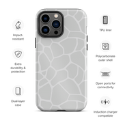 Tough iPhone case - grey - www.leggybuddy.com