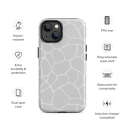 Tough iPhone case - grey - www.leggybuddy.com