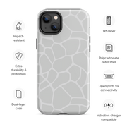 Tough iPhone case - grey - www.leggybuddy.com