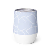 Giraffe Blue - Wine tumbler - www.leggybuddy.com