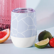 Giraffe Blue - Wine tumbler - www.leggybuddy.com