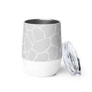 Giraffe Grey - Wine tumbler - www.leggybuddy.com