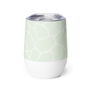 Giraffe Mint - Wine tumbler - www.leggybuddy.com