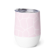 Giraffe Rosa - Wine tumbler - www.leggybuddy.com