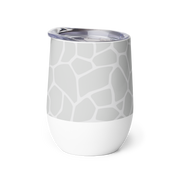 Giraffe Grey - Wine tumbler - www.leggybuddy.com