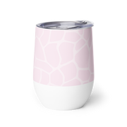 Giraffe Rosa - Wine tumbler - www.leggybuddy.com