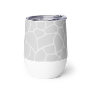 Giraffe Grey - Wine tumbler - www.leggybuddy.com