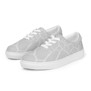 Grey Giraffe - Women’s lace-up canvas shoes - www.leggybuddy.com