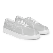 Grey Giraffe - Women’s lace-up canvas shoes - www.leggybuddy.com